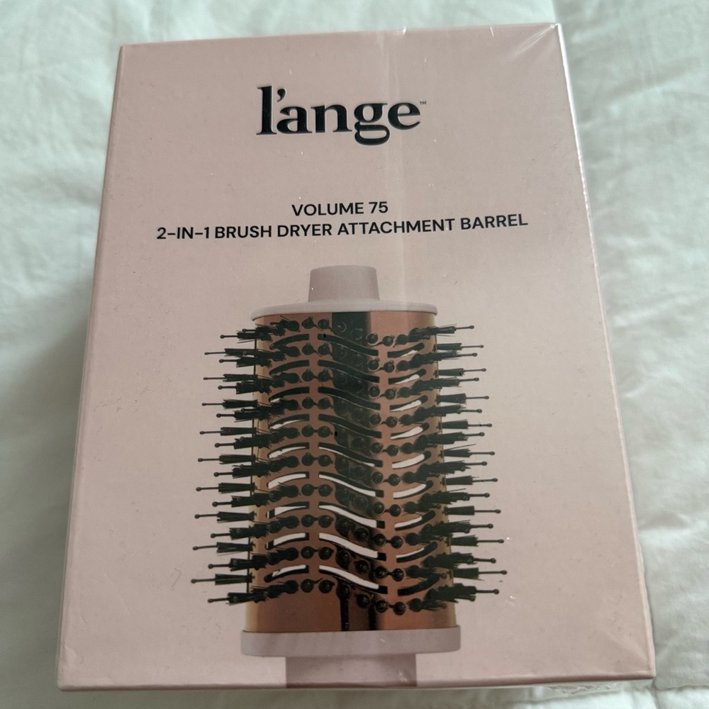 Lange Volume 75 2-in-1 Brush Dryer Attachment - Pink and Black